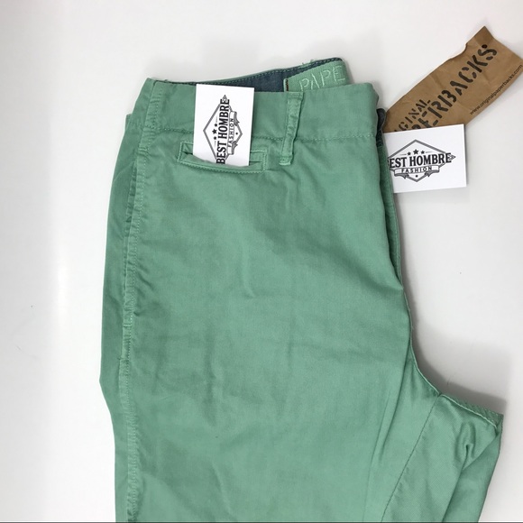 Chino Shorts in Seafoam - Picture 2 of 8
