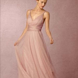 BHLDN Zaria Bridesmaid Dress in Rosewood