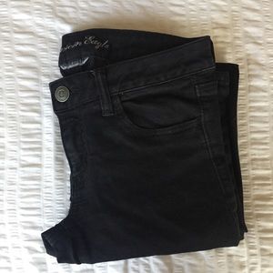 American Eagle Outfitters Pants - AE Faded Black Super Stretch Jeggings American Eagle Outfitters Pants - AE Faded Black Super Stretch Jeggings