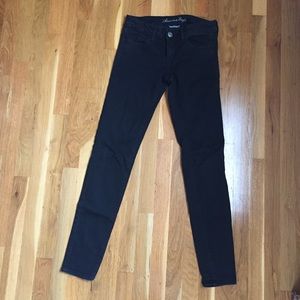 American Eagle Outfitters Pants - AE Faded Black Super Stretch Jeggings American Eagle Outfitters Pants - AE Faded Black Super Stretch Jeggings