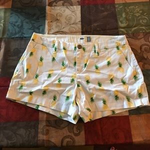Pineapple shorts