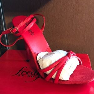 Criss-Cross Ankle Wrap Stilettos (New in Box)