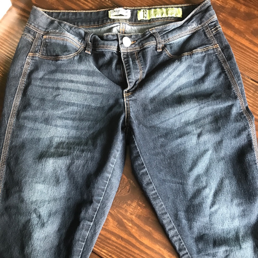 Indigo reign juniors stretch skinny jeans