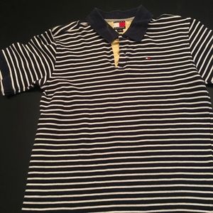 Boys Tommy Hilfiger Short Sleeve Collar Shirt