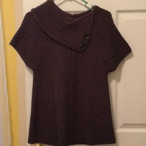Worthington brown petite medium pull over sweater