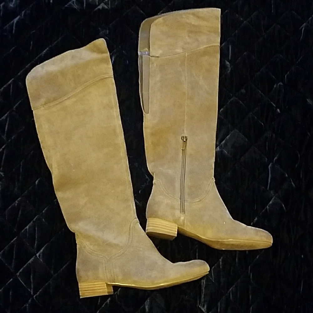 Enzo Angiolini Suede Over the Knee Boots