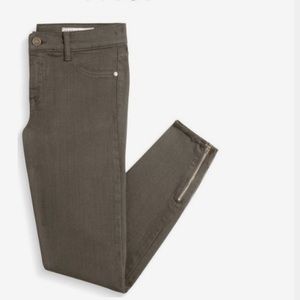 Pistola 29 Frayed Hem Olive JeansNWOT-Reg Price$88