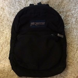 Black jansport backpack