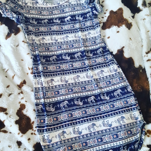 Soft Elephant Dress - Picture 1 of 2