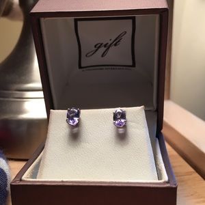 Tanzanite Earrings by Diamonds International