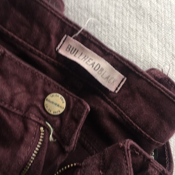 Pacsun burgundy jeans - Picture 2 of 2