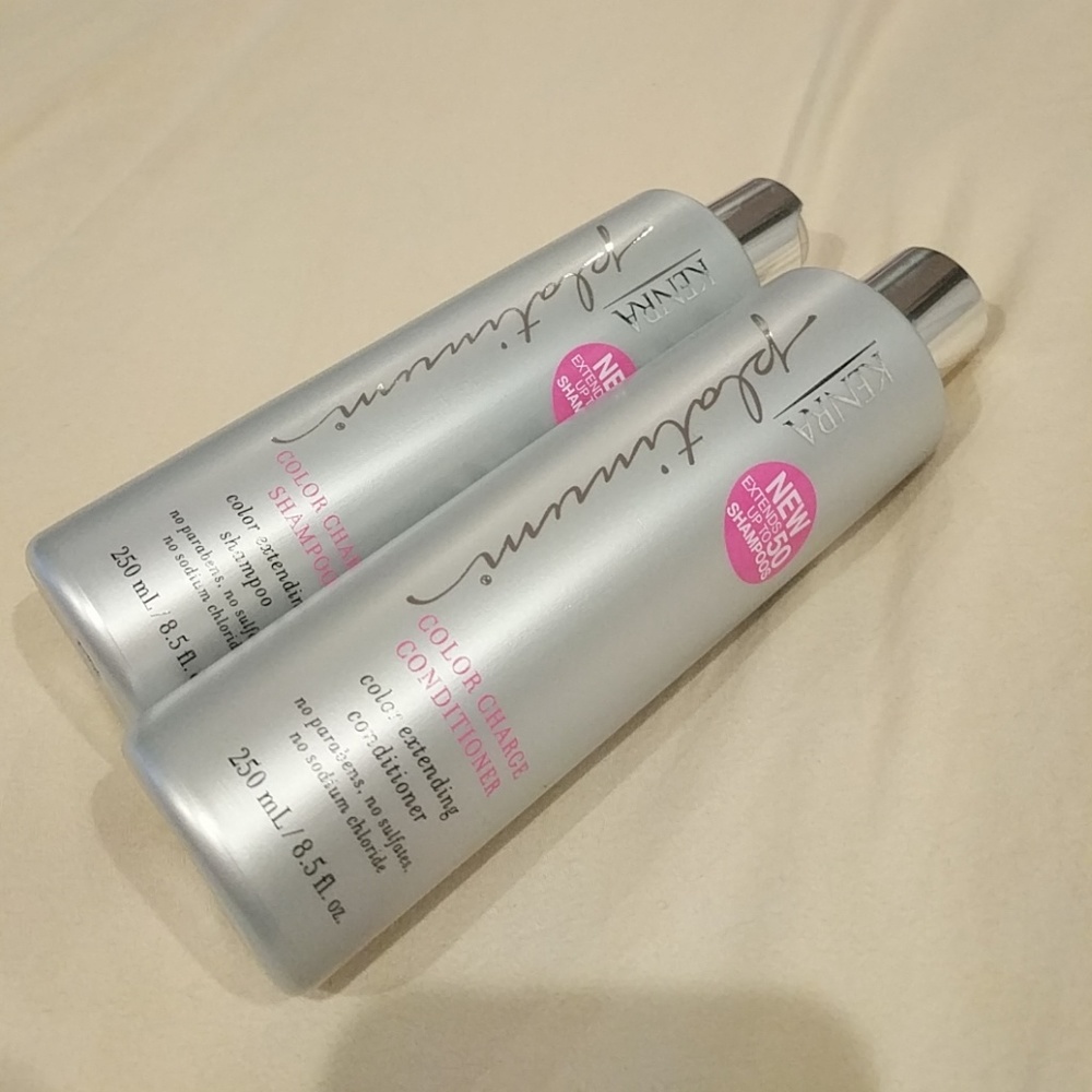 Kenra platinum color charge shampoo conditioner