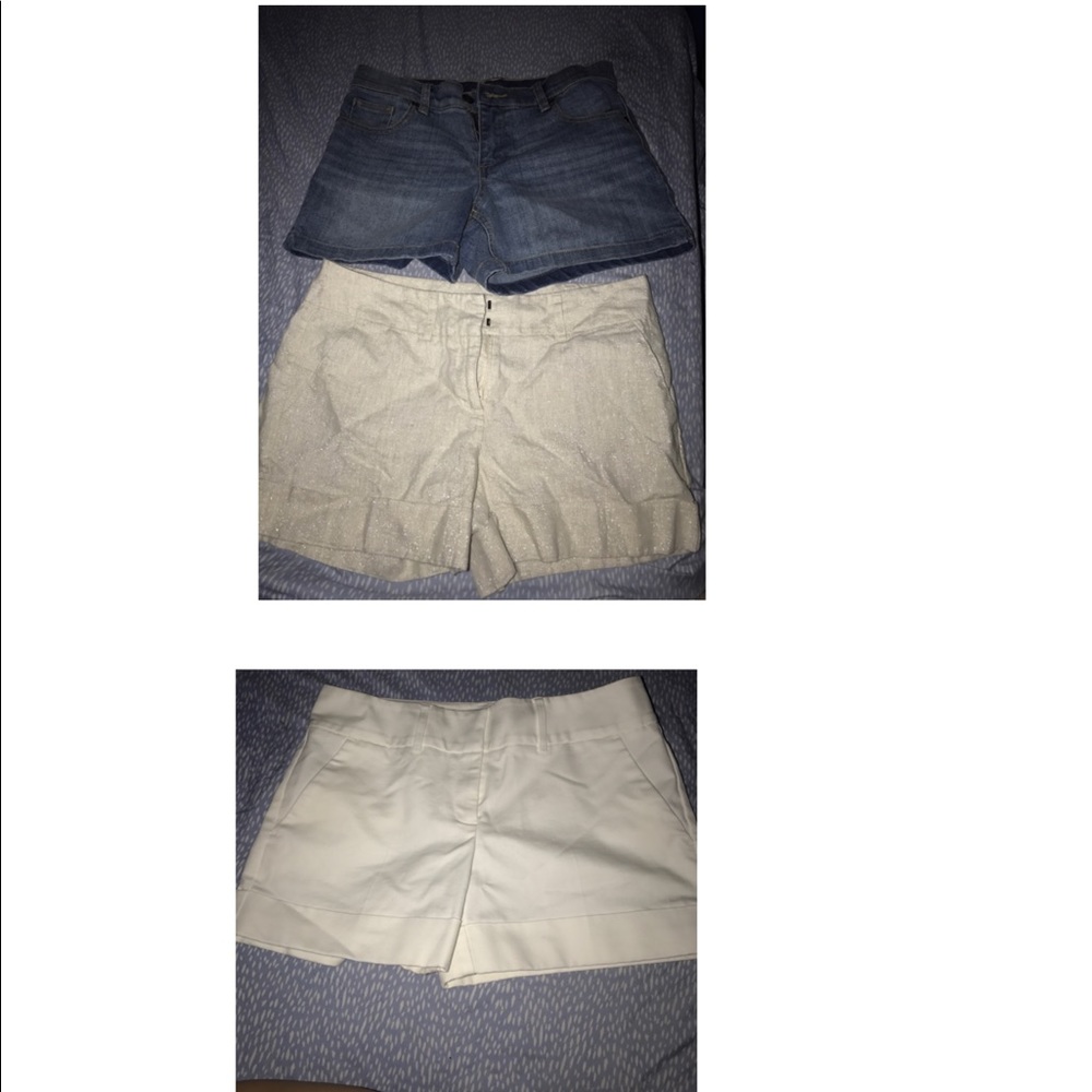 Bundle of 3 NY&CO size 4 shorts