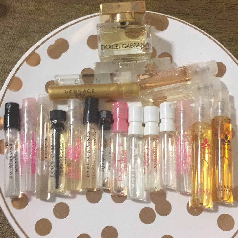 20 new perfume samples