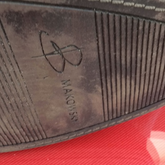 B. Makosky brown leather boots amazing style. - Picture 8 of 8