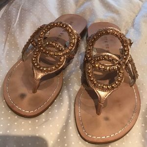 Ivanka Trump Itpaloma gold multi leather