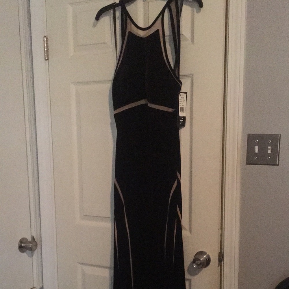 Black formal dress