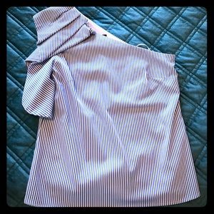 Banana Republic one shoulder top