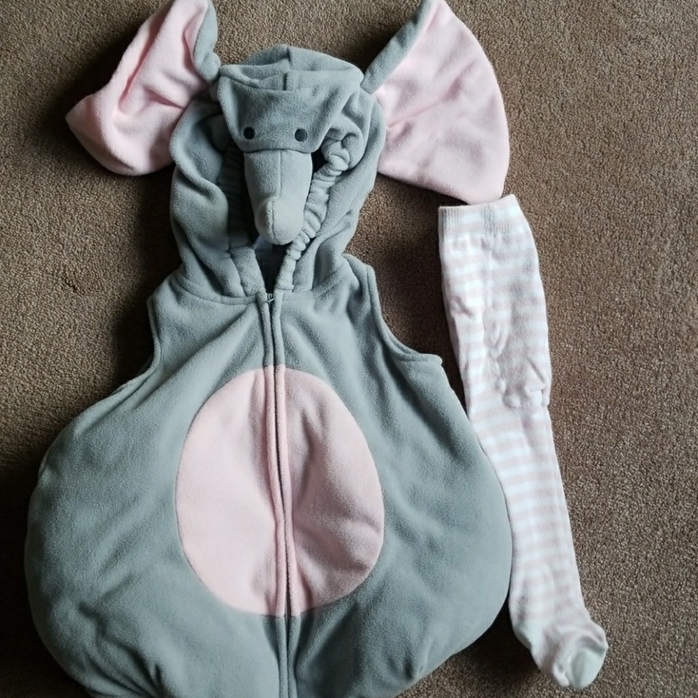 Elephant costume 3 to 6 months