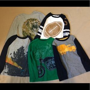 Boy's long sleeve tee bundle