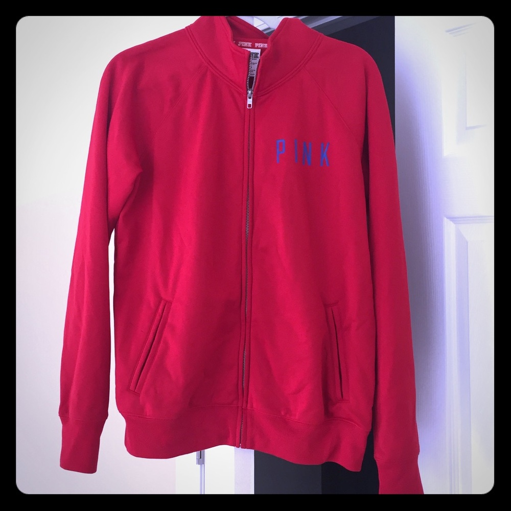Pink Victoria secret Phillies zip up