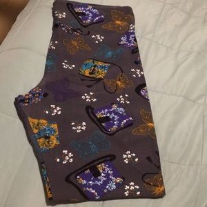 TC LuLaRoe Butterfly and Purses Leggings 🦋👜