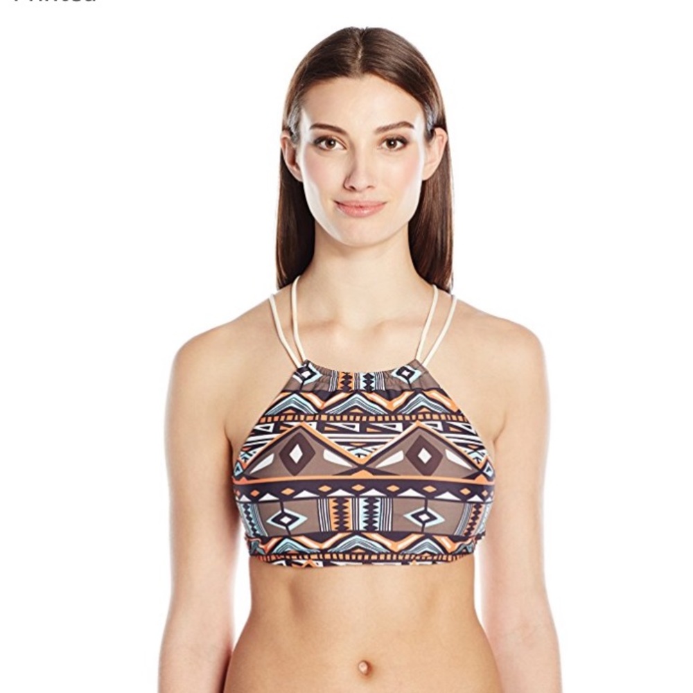 Sunsets Swim Systems Gypsy High Neck Halter Top D