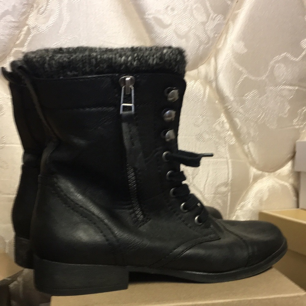 Madden Girl Alibii Combat Boots