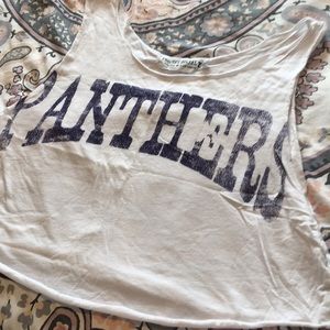 Panthers Crop Tank