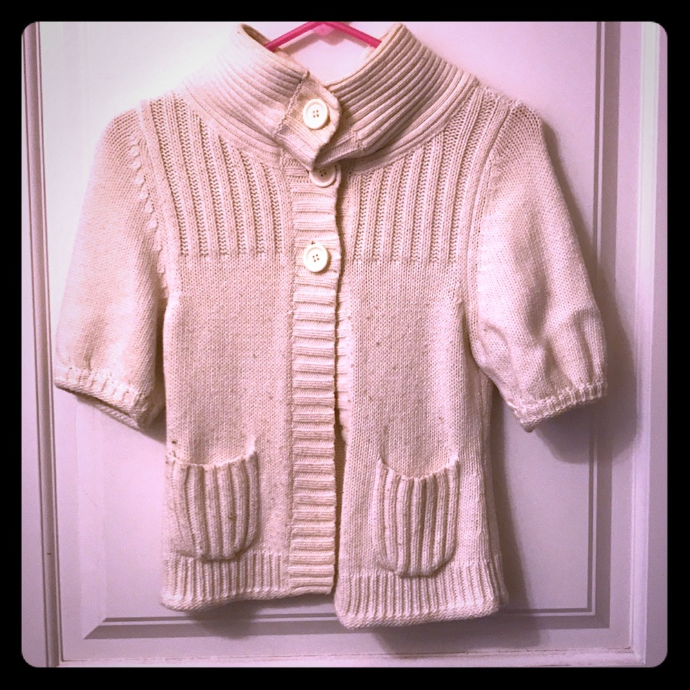 Cream sweater