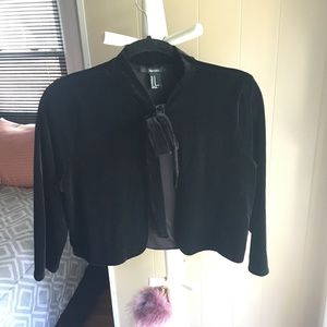 Velvet jacket!
