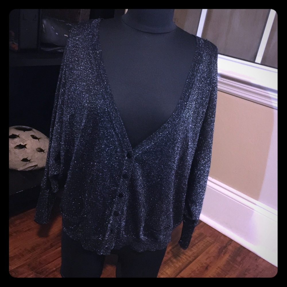 Free People Shimmer Cardigan