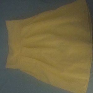 Yellow skirt