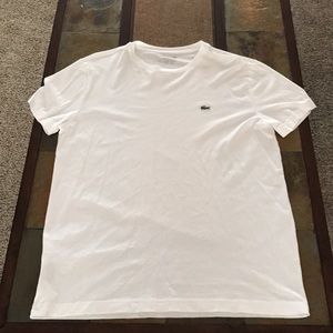 Lacoste short sleeve regular round neck