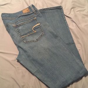 American Eagle kickboot jeans!