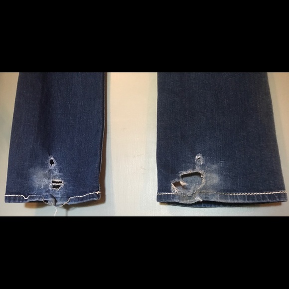 MISS ME BOOT CUT JEANS SZ 27#JP5521B Flap Pockets - Picture 5 of 6