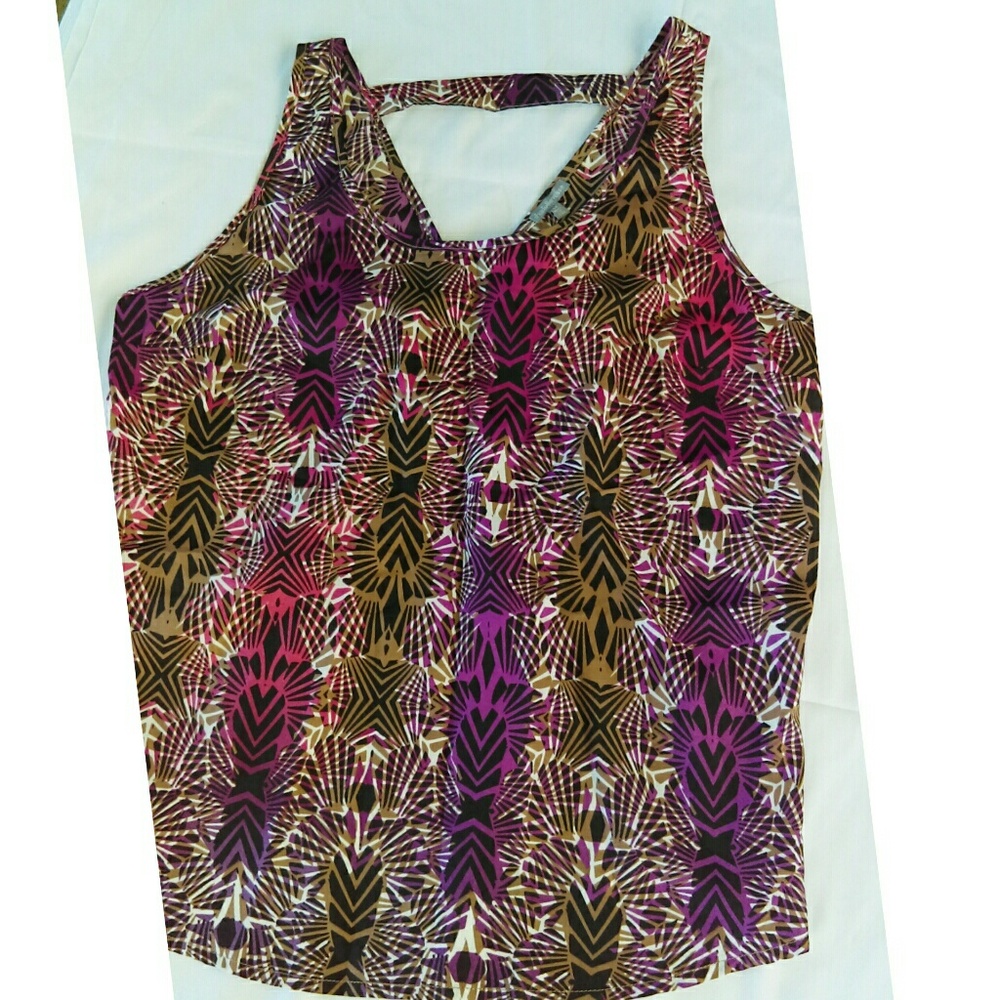 Charlotte Russe open back blouse