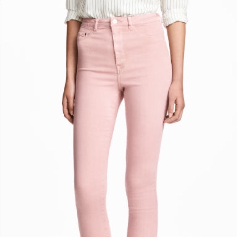 H&M Pink High Rise Jegging
