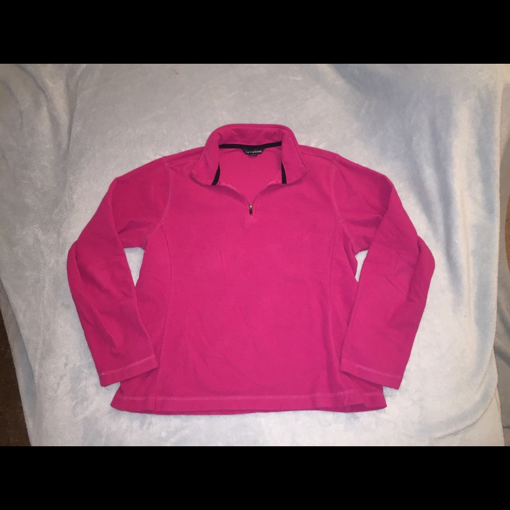 Lands End fleece pullover