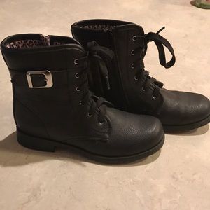Girls Combat Boots