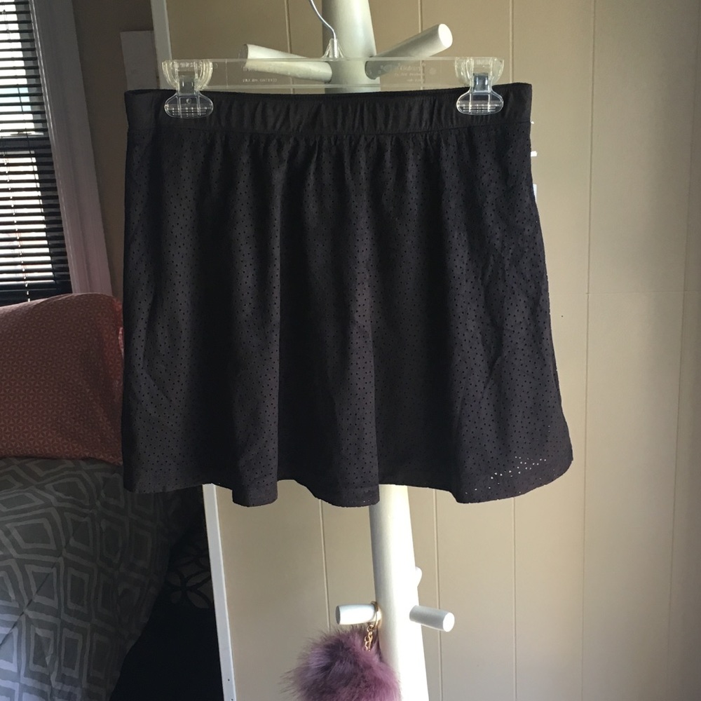 Suede skater skirt!