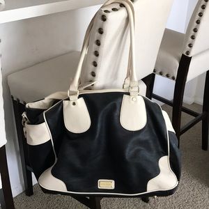 Black Steve Madden Overnight Bag