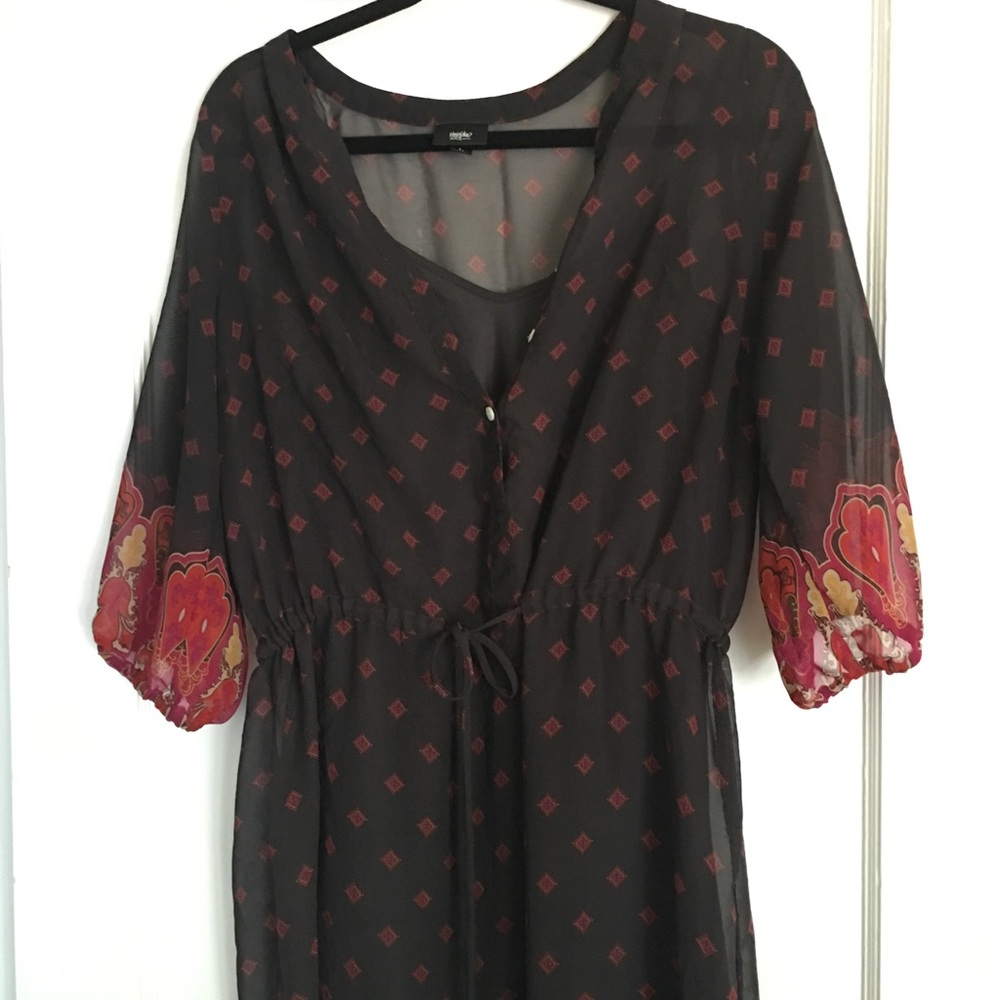 Knee length Boho dress