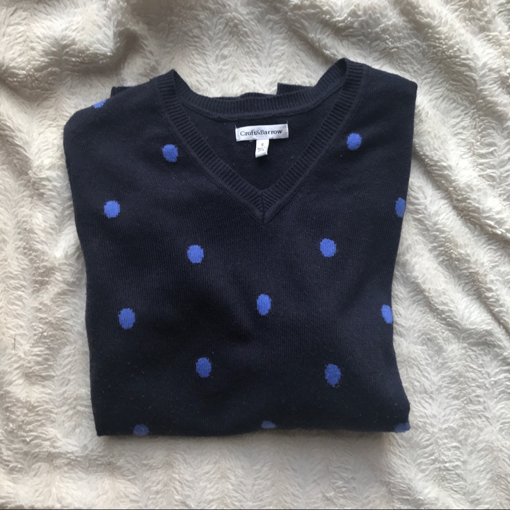 š©SOLDš©Polka Dot Sweater - Picture 2 of 5
