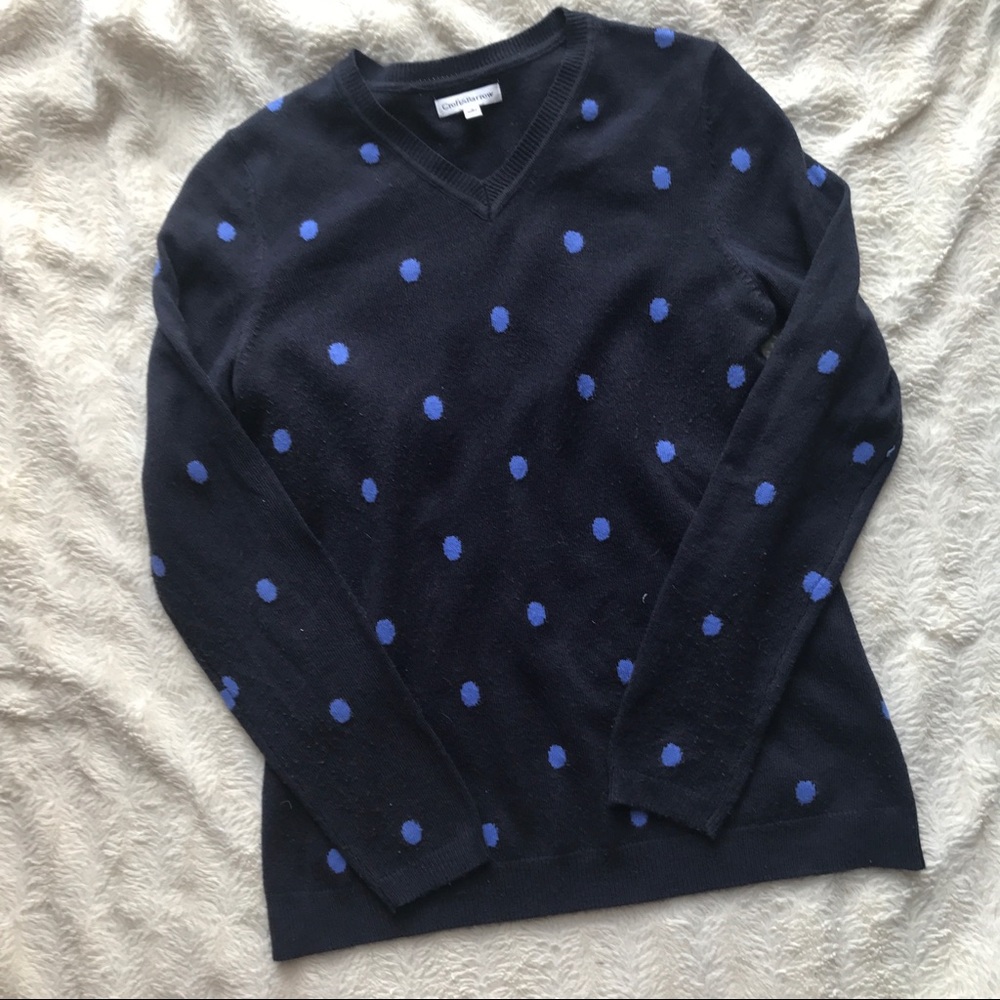 š©SOLDš©Polka Dot Sweater - Picture 3 of 5