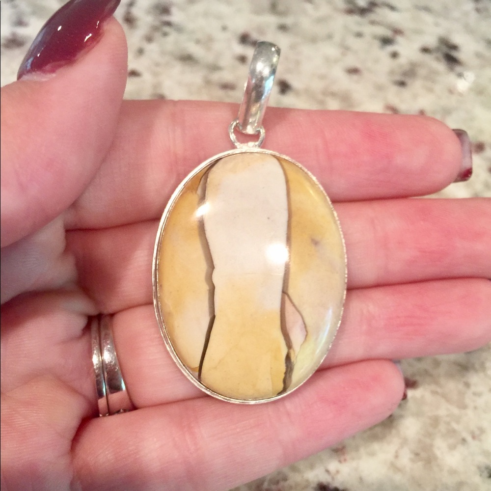 Brecciated Mookaite Pendant