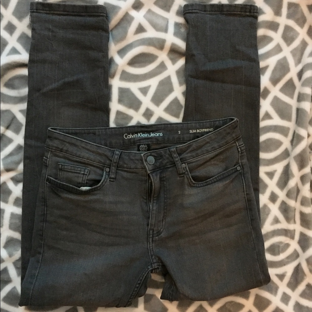 Calvin Klein slim boyfriend jeans