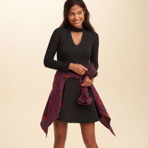 Hollister Co Skater Choker Dress