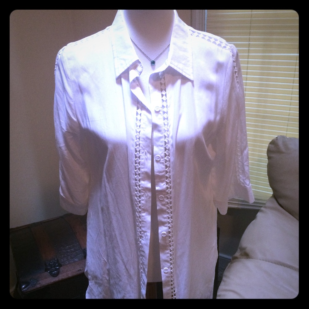 Button up Swim Cover Shirt! 👚
