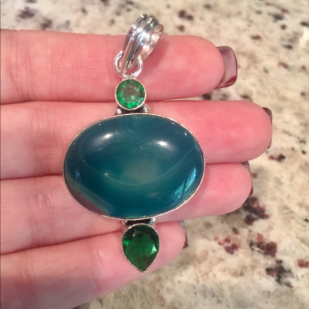 Botswana agate Pendant